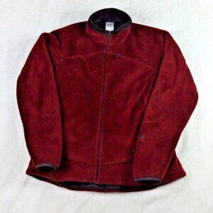 VTG 90s Patagonia R4 Fleece Jacket Womens L Red Polartec Regulator USA Made